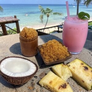 Coconut & Pineapple Exfoliating Sugar Scrub Orchid & Vine